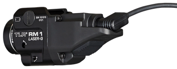 Streamlight TLR-1 RM 500 Lumen White LED Light w/Integrated Green Laser - Black Anodized