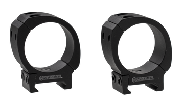 Wheeler Sporter Scope Rings 30mm Low Black 6061 Aluminum
