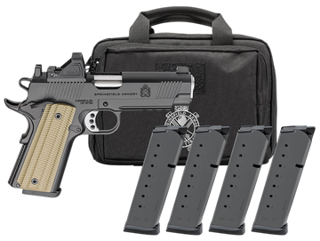Springfield Armory 1911 Operator AOS 9mm Luger 4.25" 9+1 Semi-Auto Pistol - Gear Pac