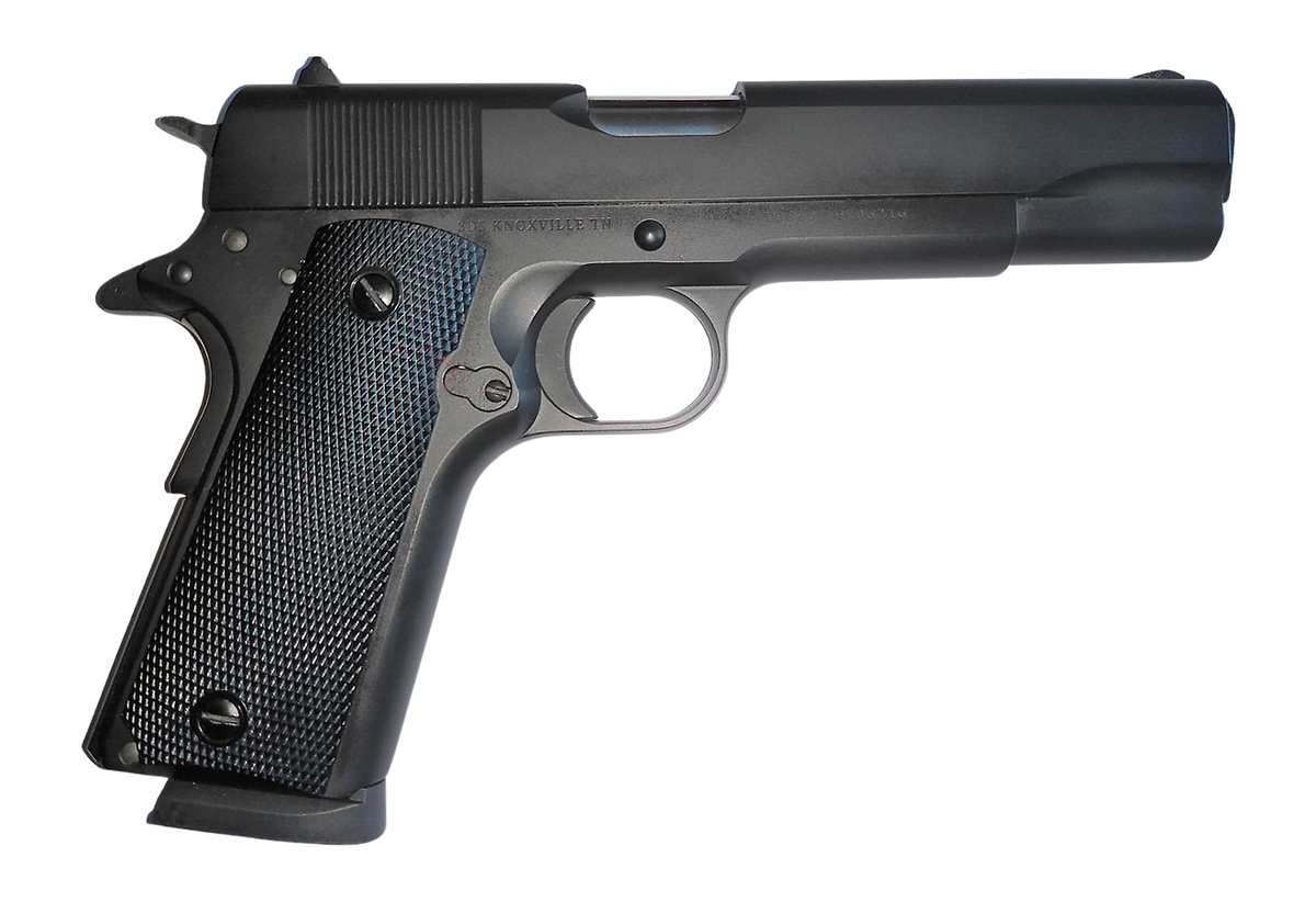 Tisas 1911 45 ACP 5" 7+1 Semi-Auto Pistol - Black