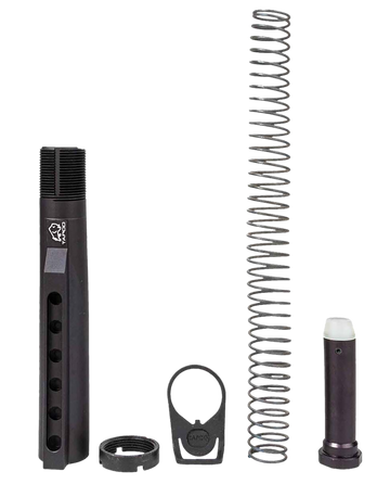 Tapco TAP22058 Buffer Tube Kit 6-Position Black AR Platform