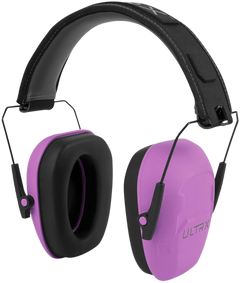 Allen Ultrax Shield 23 dB Plum Passive Earmuffs