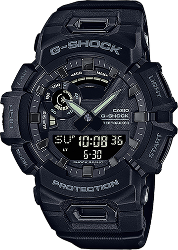 G-Shock GBA-900-1A Men's Black Resin Strap Connected Fitness Watch - Bluetooth
