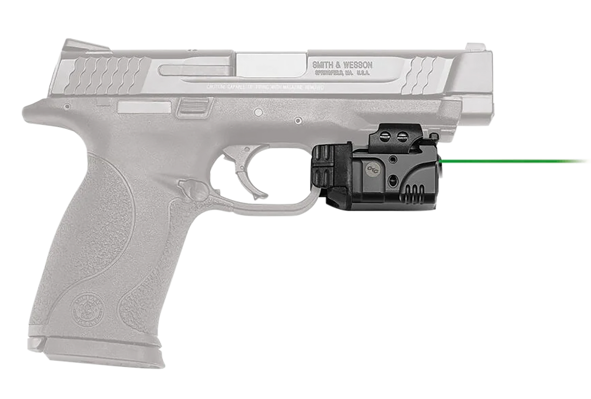 Crimson Trace Rail Master Pro CMR-204 5mW Green Laser 100-Lumen LED Universal Picatinny/Weaver Rail Light Combo - Black