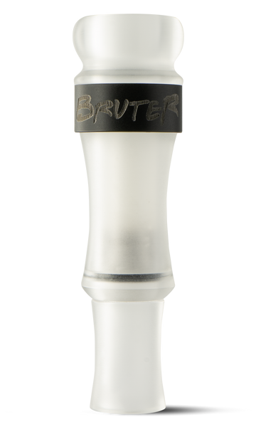 Rolling Thunder Game Call Brute R Cutdown Acrylic Duck Call - Frost