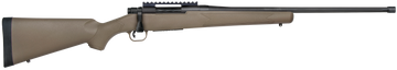 Mossberg Patriot Predator 22-250 Rem 22" 5+1 Bolt-Action Rifle - Fluted Threaded Barrel, FDE Stock