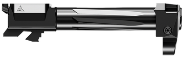 Radian Weapons Ramjet & Afterburner Glock 19 Gen5 9mm Fluted Stainless Steel Combo - Black