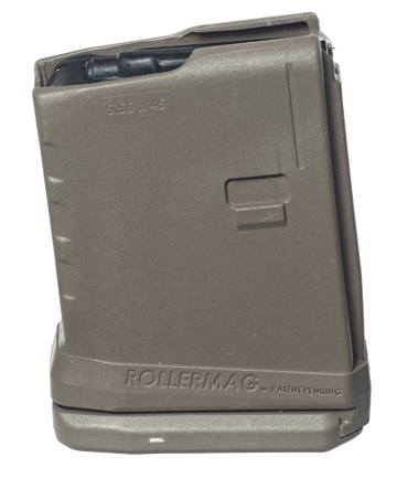 ProMag RM5FDE AR-15 5.56x45mm NATO 5rd Flat Dark Earth Polymer Detachable Magazine - Roller Follower