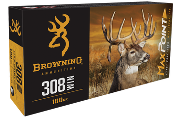 Browning Ammo Max Point 308 Win 168gr 20rd Box - Box or Case