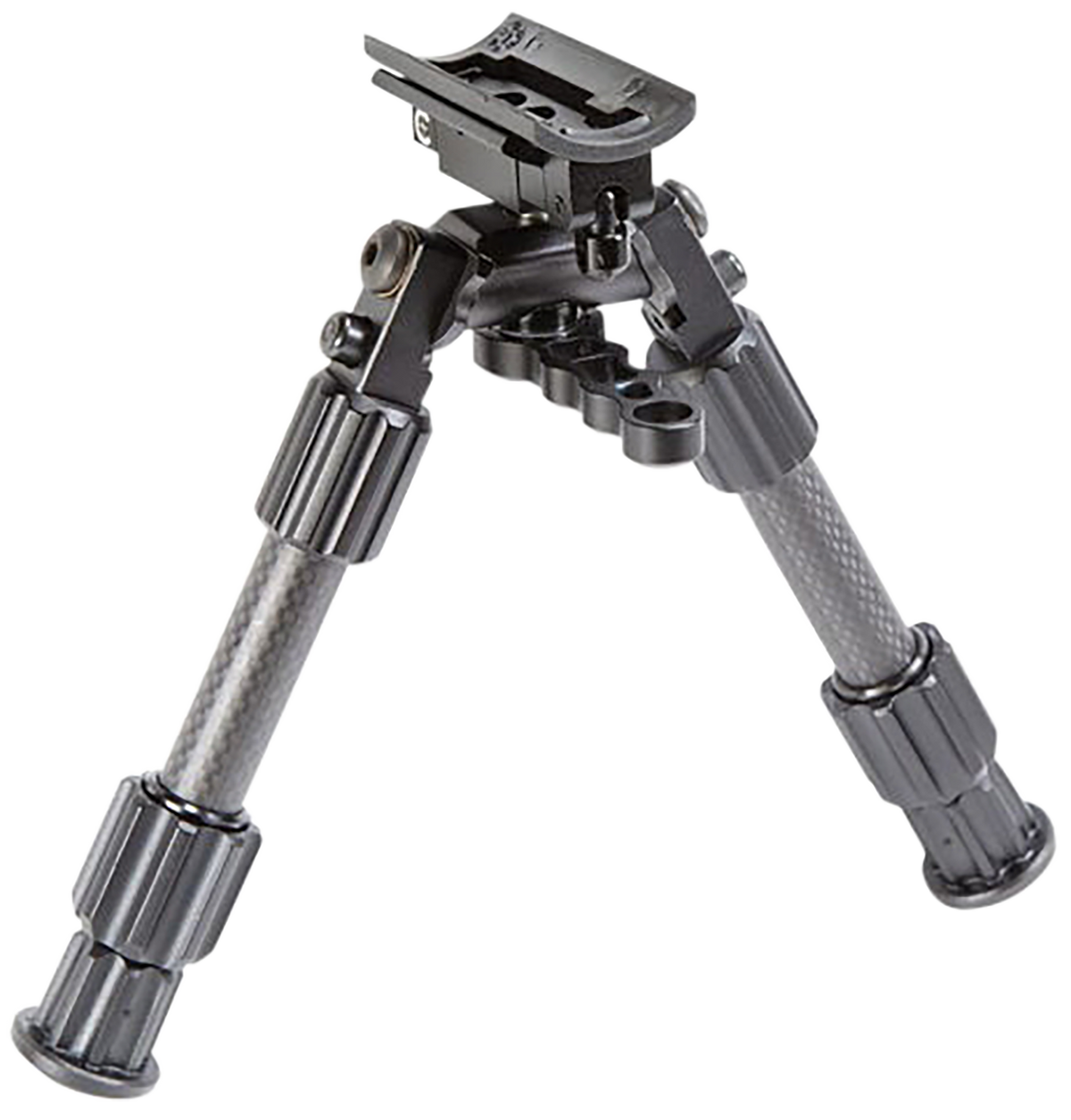 Caldwell Accumax Premium Carbon Fiber Bipod 9-13" Gray - Swivel Stud