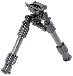 Caldwell Accumax Premium Carbon Fiber Bipod 9-13" Gray - Swivel Stud