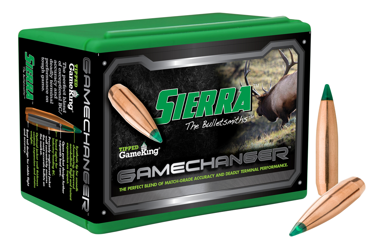 Sierra Tipped GameKing .308 Win 180gr Polymer Tip Boat Tail - 100/Box