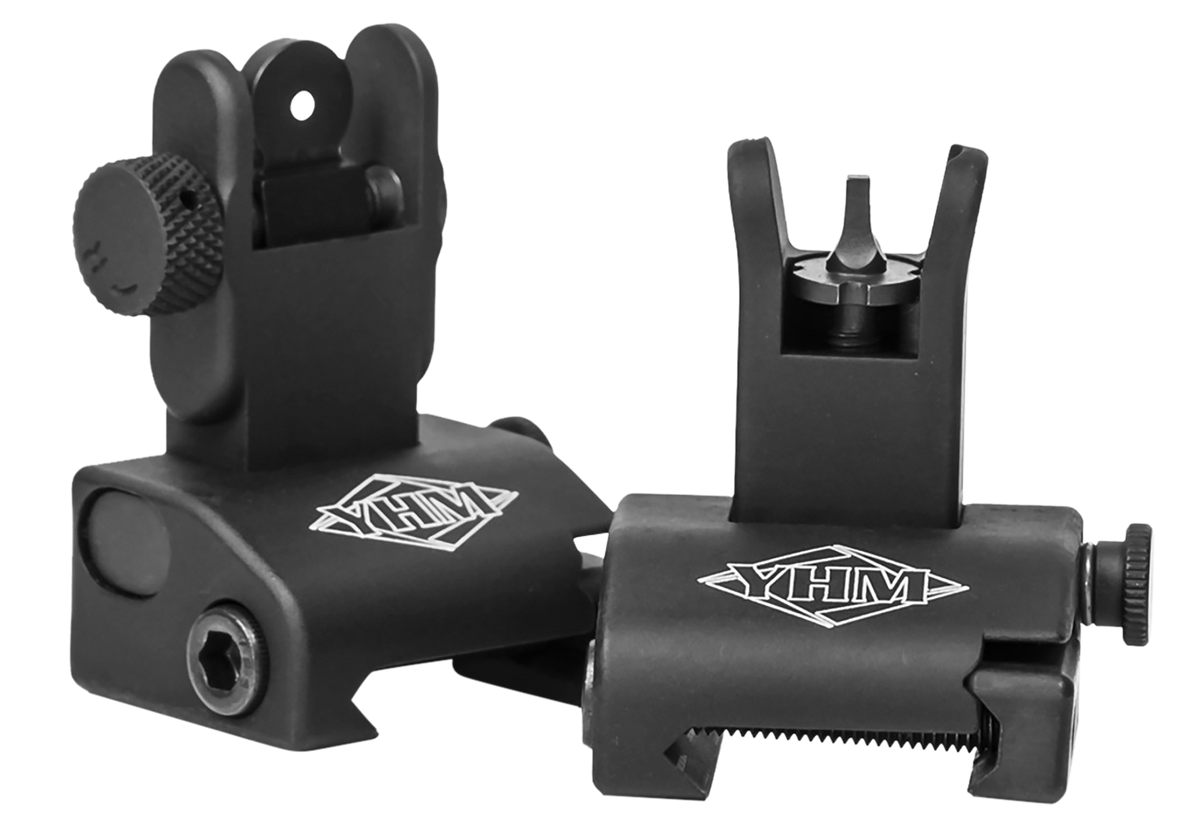 Yankee Hill 5040 Q.D.S. Sight Set Black Hardcoat Anodized AR Platform