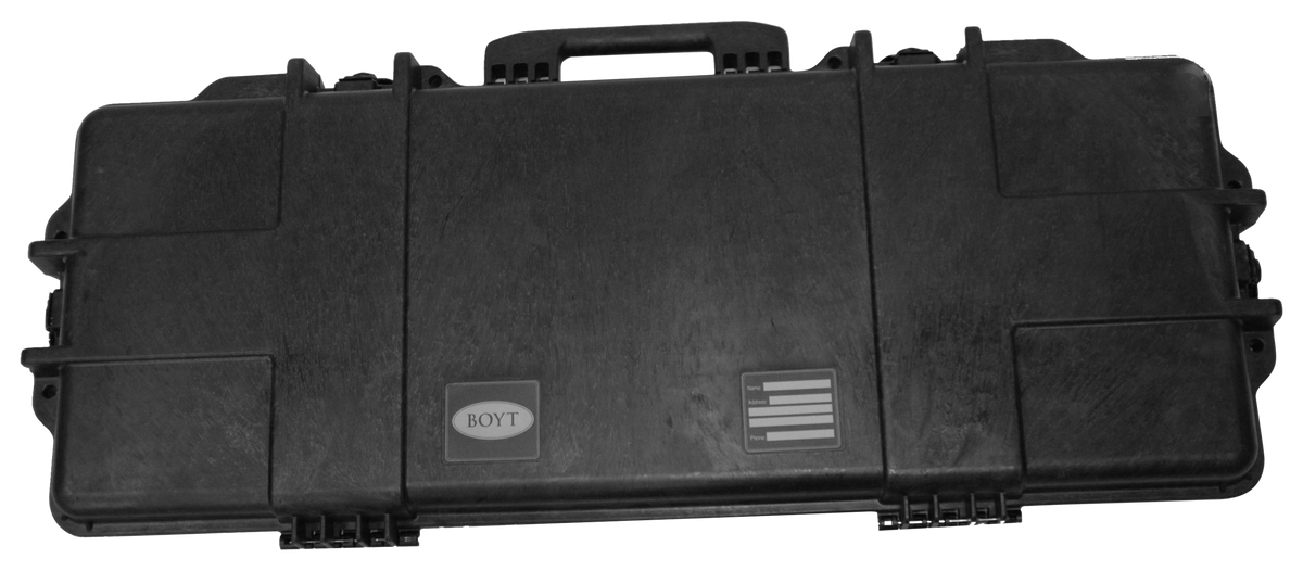 Boyt Harness H36SG H-Series 36" AR/Carbine Single Gun Case - Black Polypropylene, Egg Crate Padding, Water Resistant