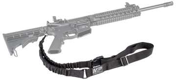 M&P Accessories 110030 Single Point Sling Kit Black Nylon AR-15