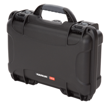 Nanuk 909 Glock Compatible Pistol Case Black Resin Waterproof