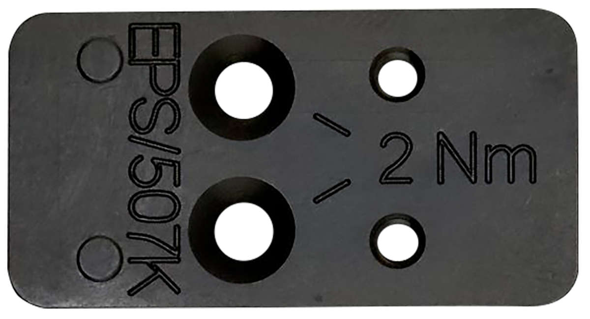HK VP9 OR Mounting Plate for Holosun 407K/507K/EPS - Black
