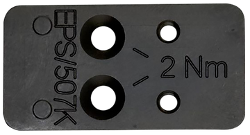 HK VP9 OR Mounting Plate for Holosun 407K/507K/EPS - Black