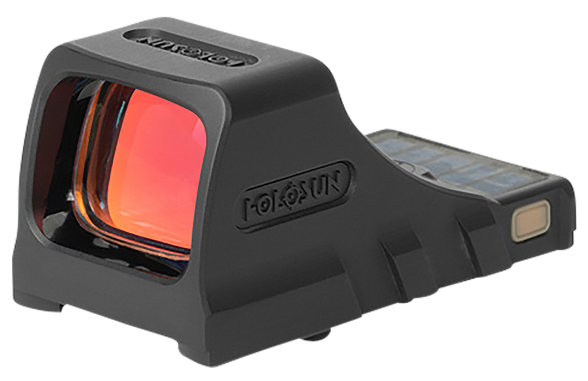 Holosun SCS-PDP-GR Solar Charging Sight for Walther PDP 2.0 1x 0.58"x0.77" 2 MOA Green Dot/32 MOA Circle Multi-Reticle - Black Anodized