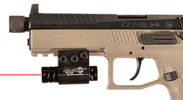 AimShot KT6132 Pistol Laser Red 5mW 632nm Matte Black