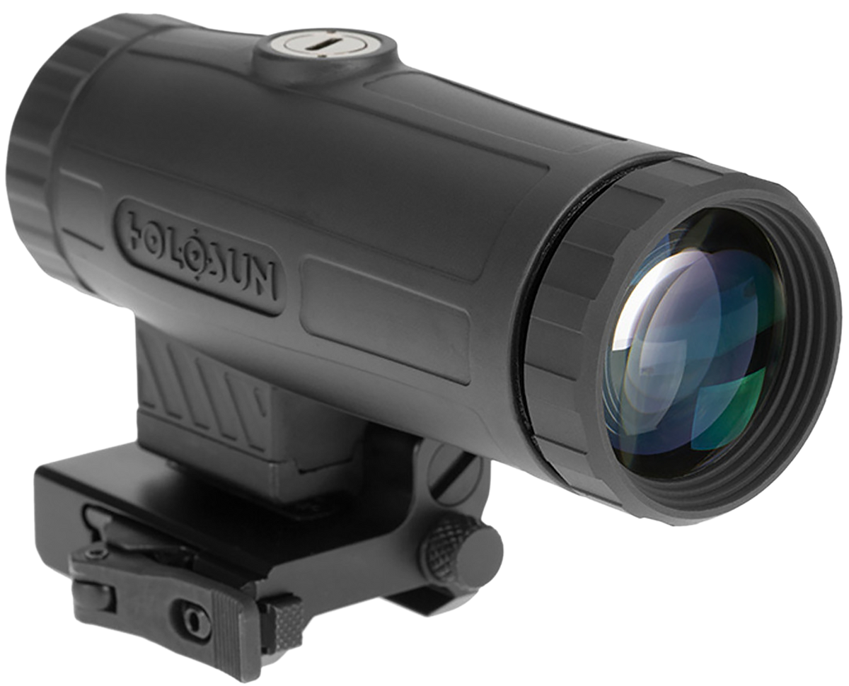 Holosun HM3X 3x 1.32" Magnifier Black Anodized Quick Detach Flip-to-Side