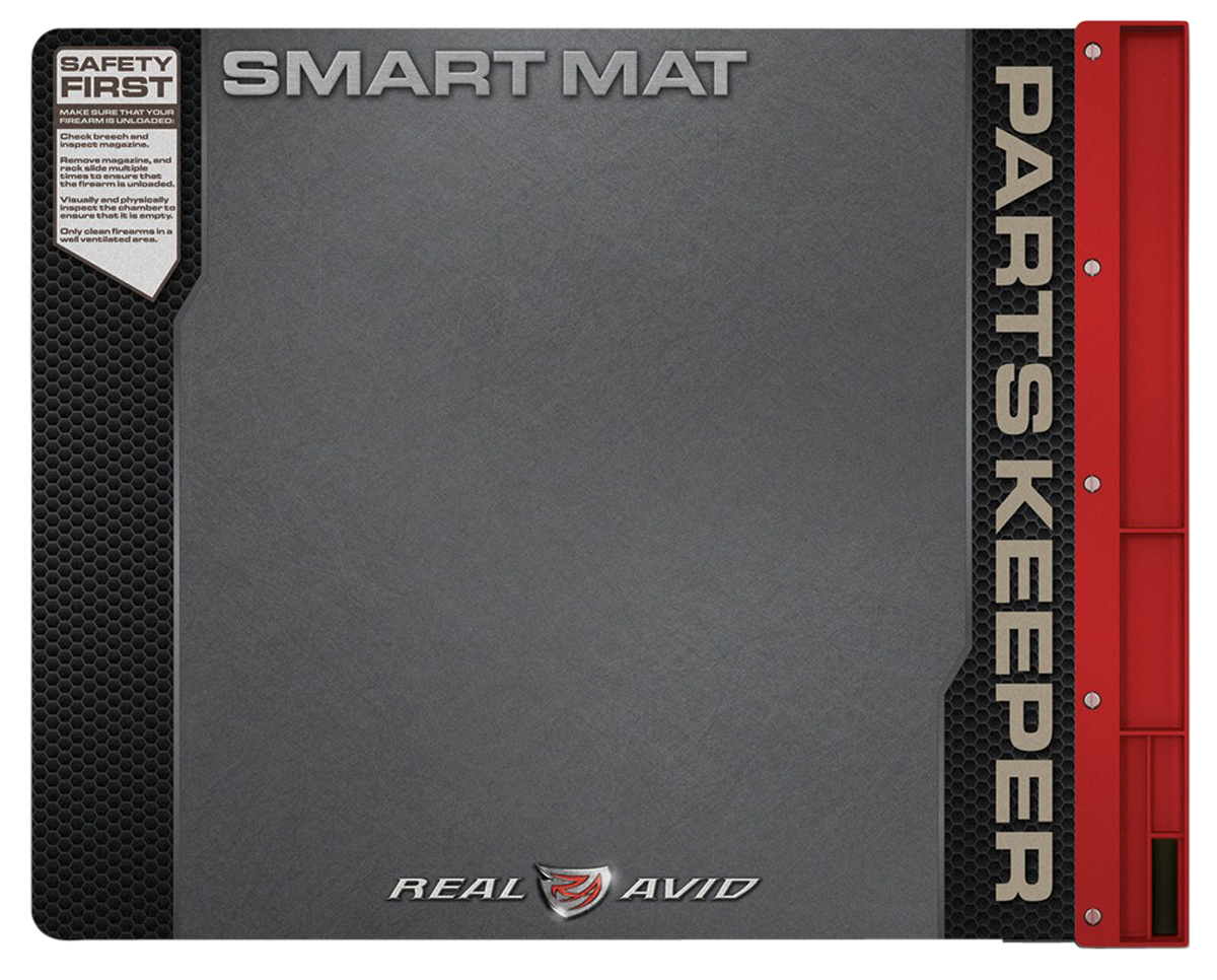 Real Avid Handgun Smart Mat 19" x 16" Black/Red Cleaning Mat