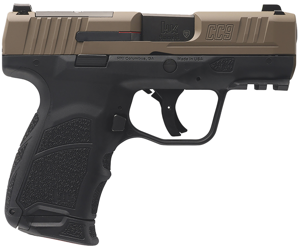 HK CC9 9mm 3.32" 10+1 Semi-Auto Pistol - Flat Dark Earth