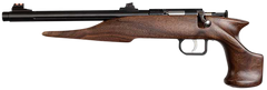 Chipmunk 40001 Hunter 22 S/L/LR 9" Single-Shot Bolt Action Pistol - Threaded Blued Barrel, Walnut Frame