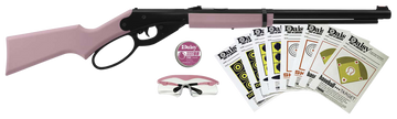 Daisy Carbine .177 BB 350 fps Lever Action Spring Piston Air Rifle Kit - Pink Synthetic Furniture