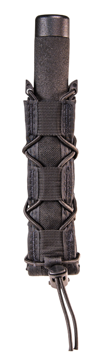 High Speed Gear TACO Extended Pistol Mag Pouch Single Black Nylon Belt Mount 2.25"