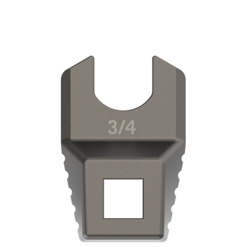 Real Avid Master-Fit Muzzle Device Wrench 3/4" Titanium/Stainless Steel AR-Platform Free-Float