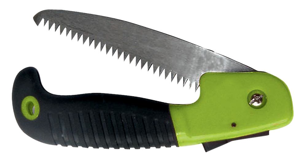 HME FS-1 Folding Saw 7" Carbon Steel Blade - Black Polymer Handle