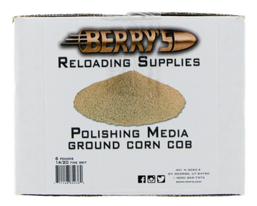 Berry's 85436 Corn Polishing Media 6 lbs - 14/20 Grit