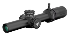 Swampfox Optics Arrowhead 1-8x24mm 30mm Tube SFP LPVO Riflescope - Red MOA Reticle