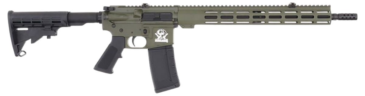 Great Lakes Firearms GL15 223 Wylde 16" 30+1 Semi-Auto Rifle - OD Green