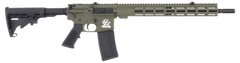 Great Lakes Firearms GL15 223 Wylde 16" 30+1 Semi-Auto Rifle - OD Green