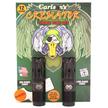 Carlsons Cremator 12 Gauge Invector Mid/Long Range Ported Choke Tube - 2 Pack