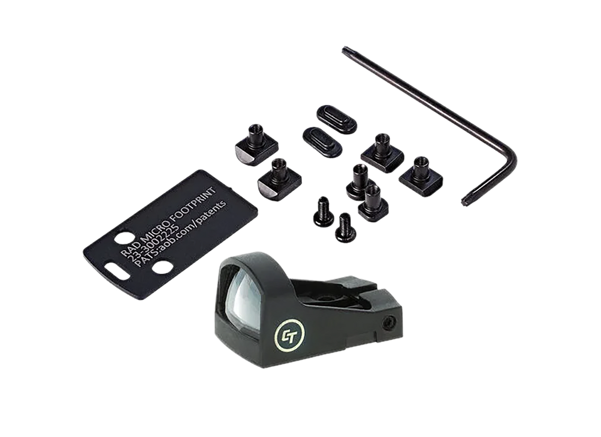 Crimson Trace CTS-1520 Dovetail Mount Combo Kit 1x 3.25 MOA Red Dot Matte Black - Limited Edition