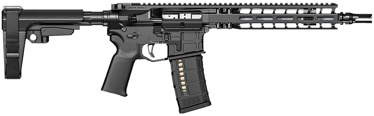 Radian Weapons Model 1 223 Wylde 10.5" 30+1 Semi-Auto Pistol - Radian Black