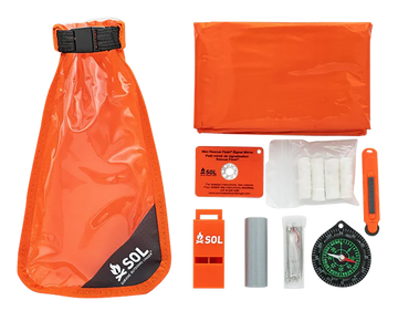 Survive Outdoors Longer Scout Survival Kit Waterproof Orange