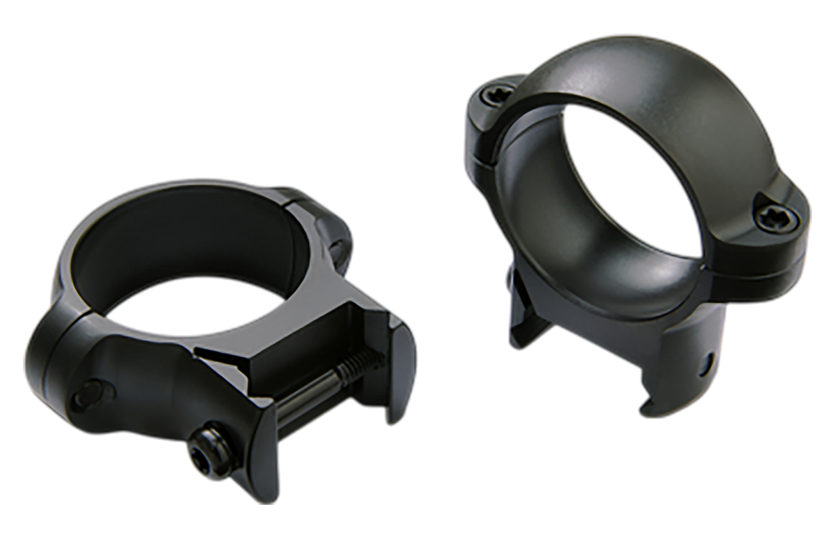 Burris Signature Zee 34mm Medium Scope Rings Matte Black Steel - Weaver