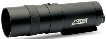 Coyote Light HMECLR Red LED Predator Hunting Light Matte Black 8.5" 18650 Rechargeable