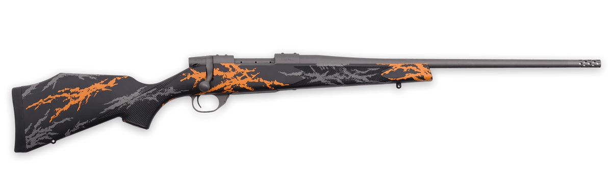 Weatherby Vanguard Compact Hunter 22-250 Rem 20" 4+1 Bolt-Action Rifle - Tungsten Cerakote