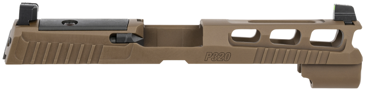 Sig Sauer P320 PRO-CUT 9mm Luger 4.7" Optic Ready Slide Assembly - Coyote Brown PVD