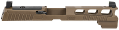 Sig Sauer P320 PRO-CUT 9mm Luger 4.7" Optic Ready Slide Assembly - Coyote Brown PVD