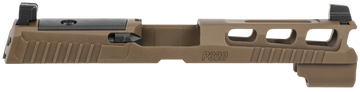 Sig Sauer P320 PRO-CUT 9mm Luger 4.7" Optic Ready Slide Assembly - Coyote Brown PVD