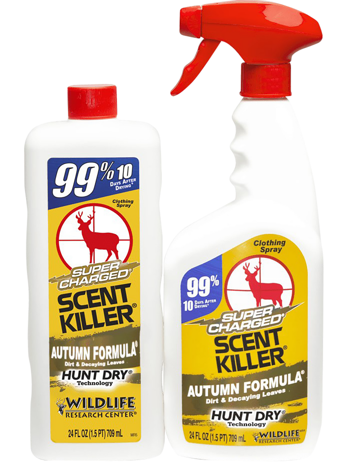 Wildlife Research 579 Scent Killer Autumn Formula Combo 24 oz Trigger Spray Odor Eliminator