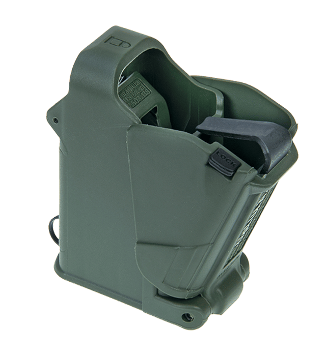 Maglula UP60DG UpLULA Loader & Unloader 9mm Luger/.45 ACP Dark Green Polymer