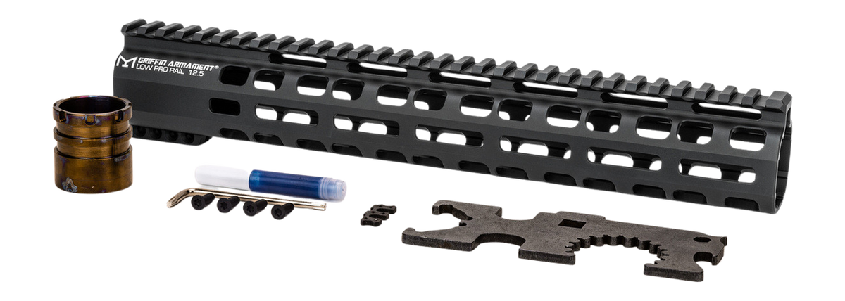 Griffin Armament LPR125 Low Profile 12.5" M-LOK Rail Handguard