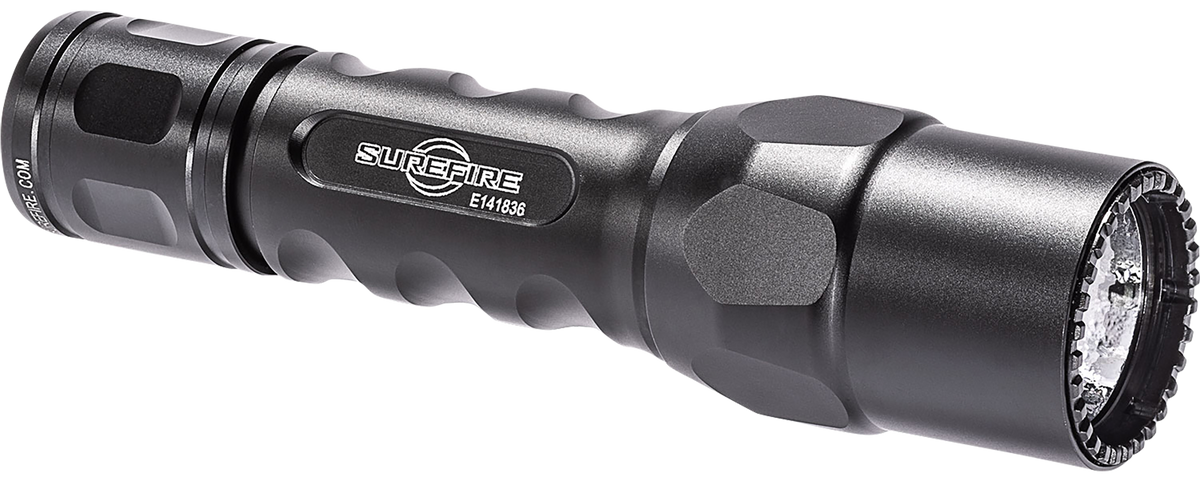 Surefire 6PX Pro 15/600 Lumens LED Flashlight - Black Anodized